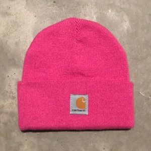 Pink Carhartt Beanie
